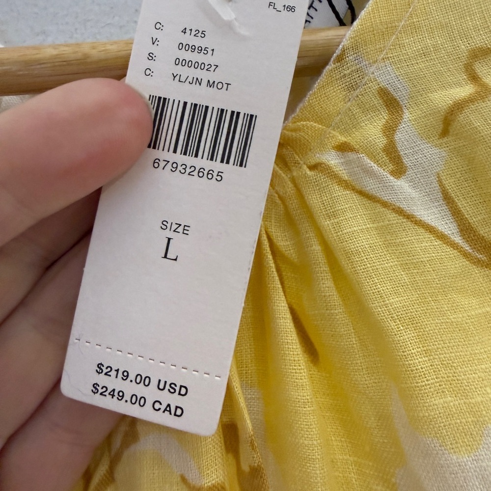 faithfull the brand Rana Playsuit Willa Floral Print Yellow Size 8 NWT - Picture 4 of 6